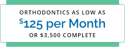 $125 per month ortho special